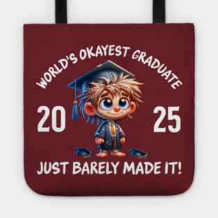 World’s Okayest Graduate 2025 Tote