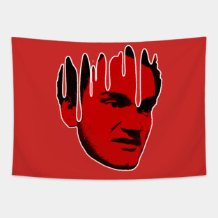 Tarantino Dripping Head Tapestry