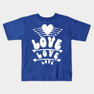 Love, Love, Love Kids T-Shirt