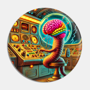 Brain Worm in Control Pin
