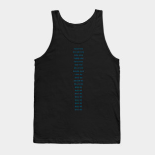 Nine Inch Nails - Eraser Tank Top