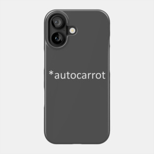 *autocarrot Phone Case