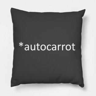 *autocarrot Pillow