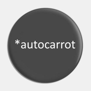 *autocarrot Pin