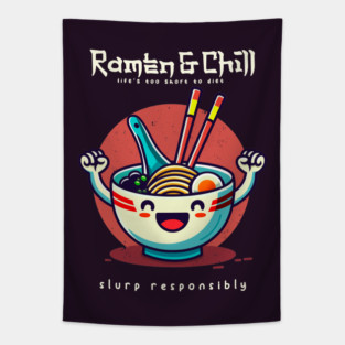 RAMEN & CHILL Tapestry