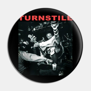 Turnstile American Pin