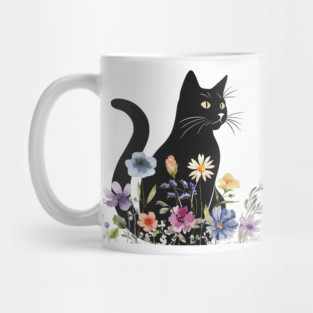 Midnight Blooms Mug