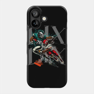 Saquon Showdown - Super Bowl 59 Edition Phone Case