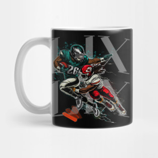 Saquon Showdown - Super Bowl 59 Edition Mug