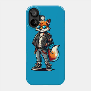 cool fox Phone Case
