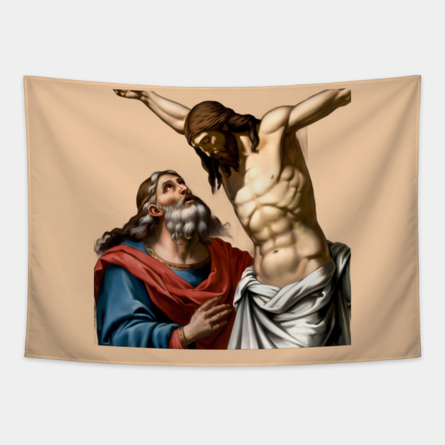 Messiah's Journey Exploring the Life of Jesus Tapestry by animegirlnft