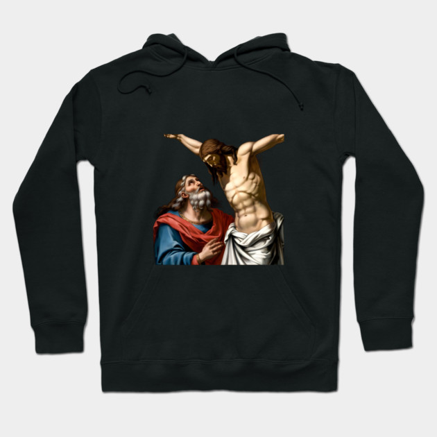 Messiah's Journey Exploring the Life of Jesus Hoodie by animegirlnft