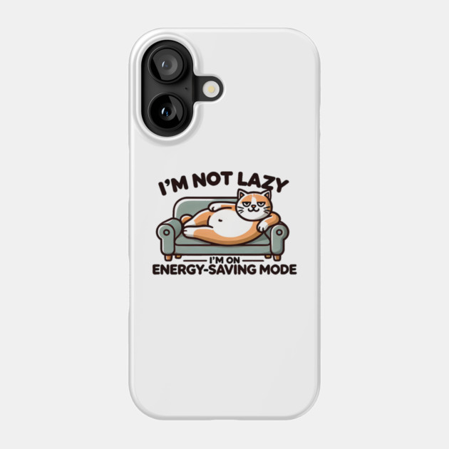 Energy Saving Mode Phone Case by Demian Stipatio