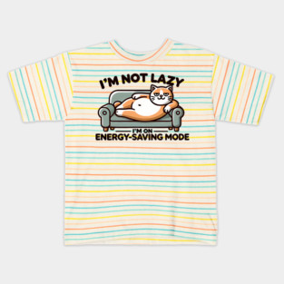 Energy Saving Mode Kids T-Shirt