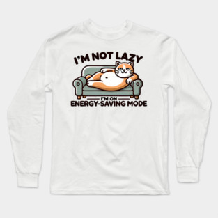 Energy Saving Mode Long Sleeve T-Shirt
