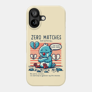 ZERO MATCHES Phone Case
