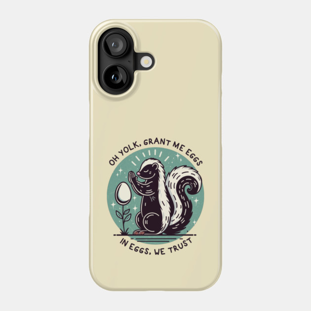 IN EGGS, WE TRUST Phone Case by Fabrik