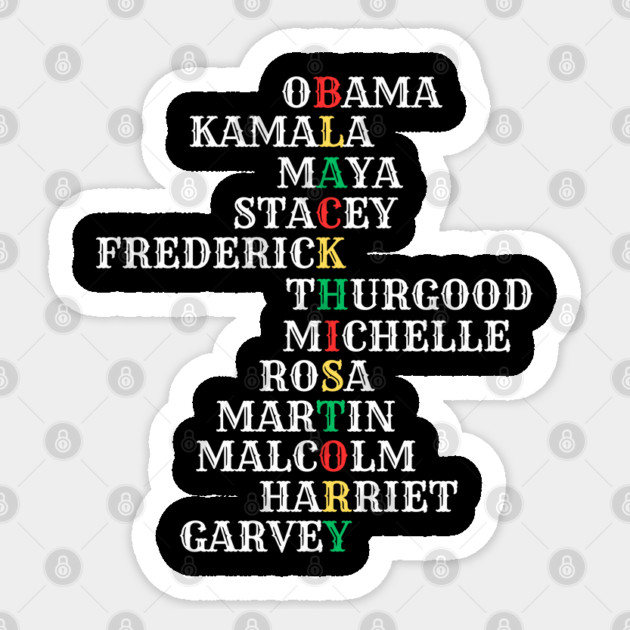 Black-history-month Sticker by Creatifly Graphic Tees