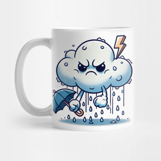 Angry Cloud by Demian Stipatio