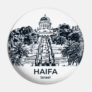 Haifa - Israel Pin