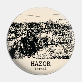 Hazor - Israel Pin
