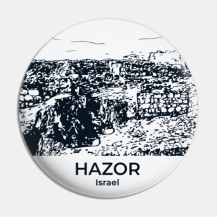 Hazor - Israel Pin
