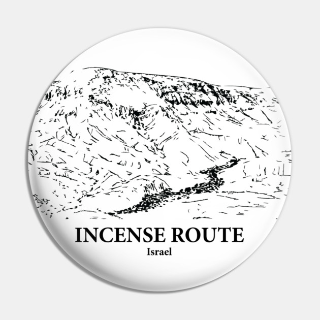Incense Route - Israel Pin by Lakeric