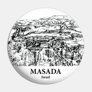 Masada - Israel Pin