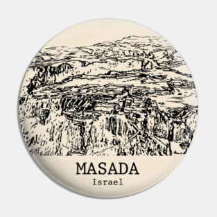 Masada - Israel Pin