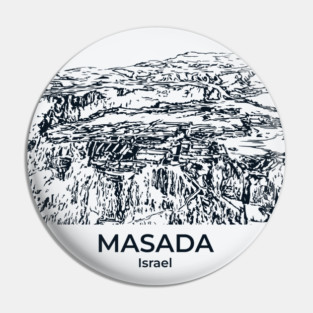 Masada - Israel Pin