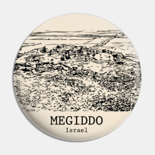 Megiddo - Israel Pin
