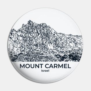 Mount Carmel - Israel Pin