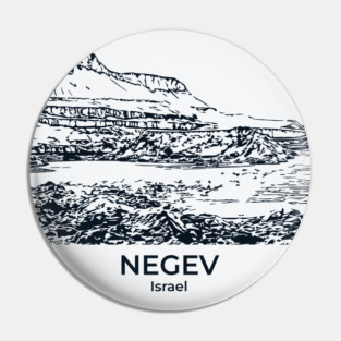 Negev - Israel Pin