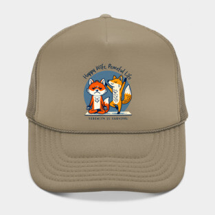 HAPPY WIFE, PEACEFUL LIFE Hat