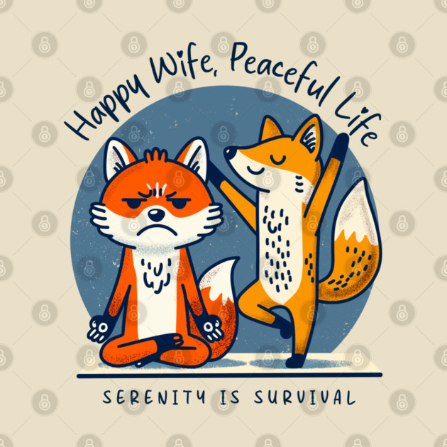 HAPPY WIFE, PEACEFUL LIFE by Fabrik