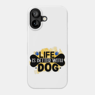 Pawsitively Hilarious: A Shirt for Dog Lovers Phone Case