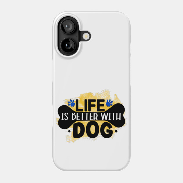 Pawsitively Hilarious: A Shirt for Dog Lovers Phone Case by Steve