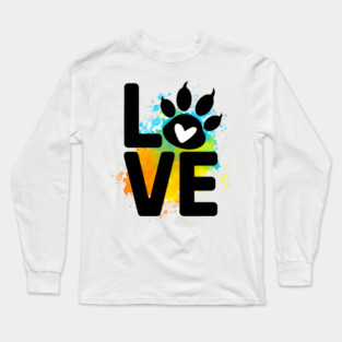 Pawsitively Hilarious: A Shirt for Dog Lovers Long Sleeve T-Shirt