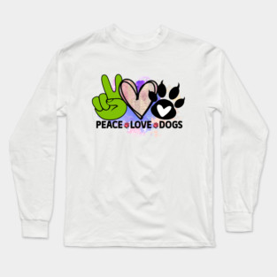 Pawsitively Hilarious: A Shirt for Dog Lovers Long Sleeve T-Shirt