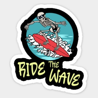 Ride the Wave Magnet