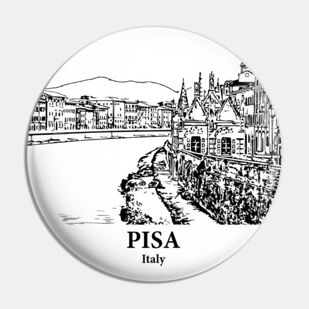 Pisa - Italy Pin by Lakeric