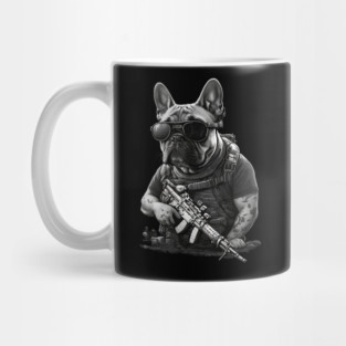 Tactical Frenchie Mug