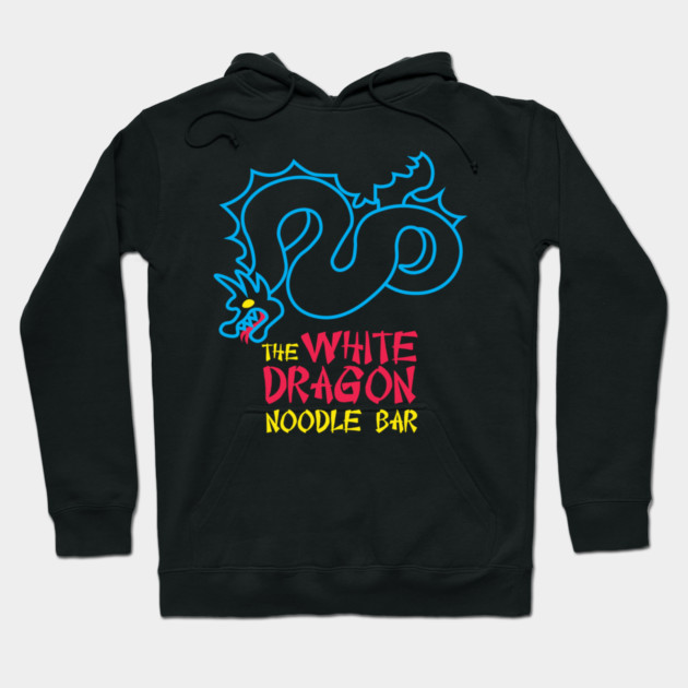 The White Dragon Noodle Bar Blade Runner Hoodie by Bevatron