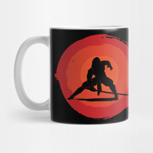 Ninja Sunset Mug