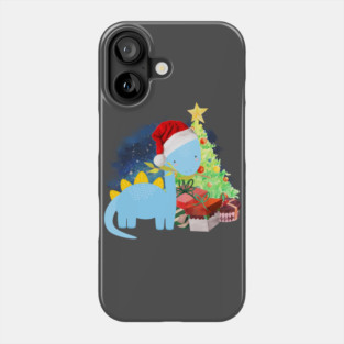 Brachiosaurus: a Dinosaur Christmas Phone Case