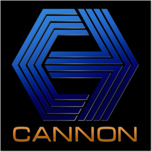 Cannon Films - Classic Retro 80's Film Logo - Action Movies Posters and Art