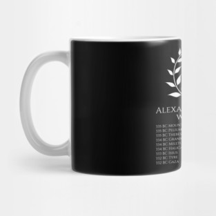 History Of Ancient Greece Alexander The Great World Tour Mug