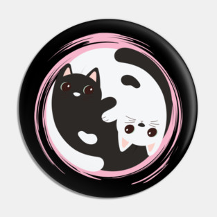 Yin & Yang Meowgic Pin