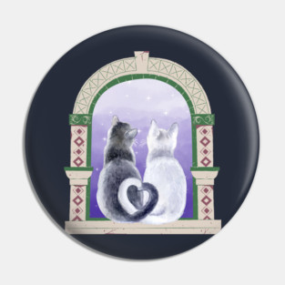 Paws & Stardust Pin