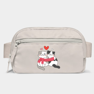 Romantic Kitty Couple Bag